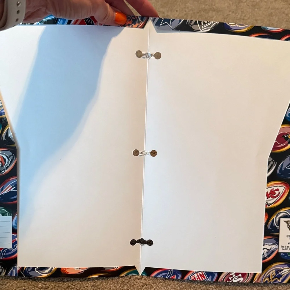 NFL Team Logo Colorful Folder